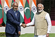 PM Modi meets Maldives President Muizzu